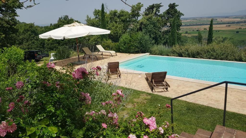 Fonte Pace Luxury Villa - A Fontanaro Property Paciano Bagian luar foto