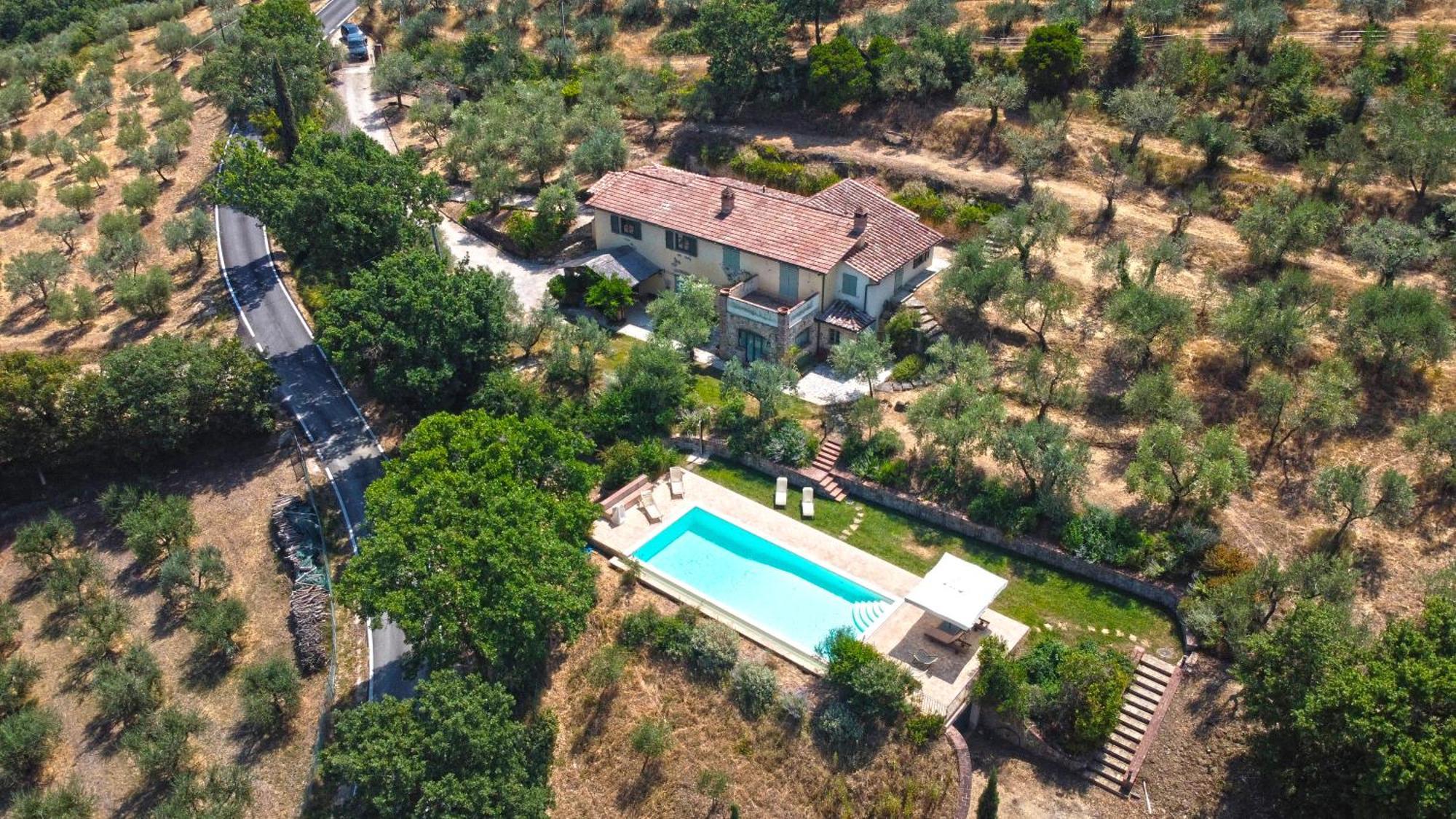 Fonte Pace Luxury Villa - A Fontanaro Property Paciano Bagian luar foto