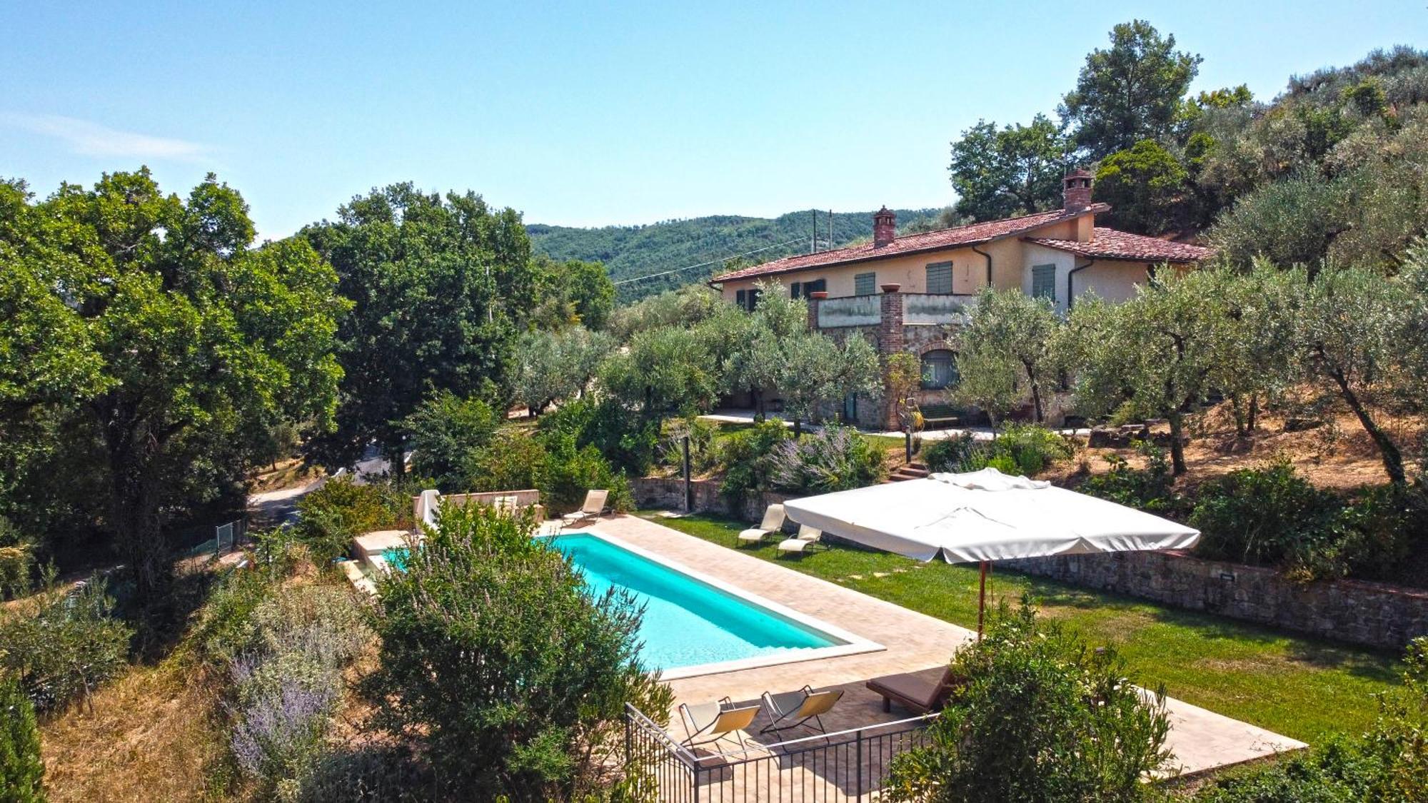 Fonte Pace Luxury Villa - A Fontanaro Property Paciano Bagian luar foto