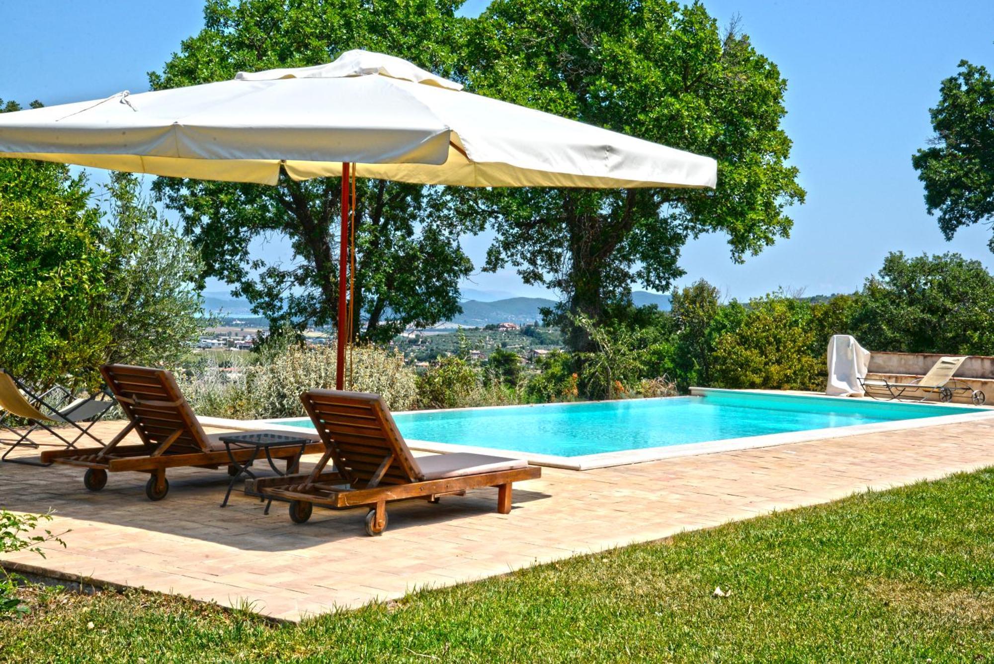 Fonte Pace Luxury Villa - A Fontanaro Property Paciano Bagian luar foto