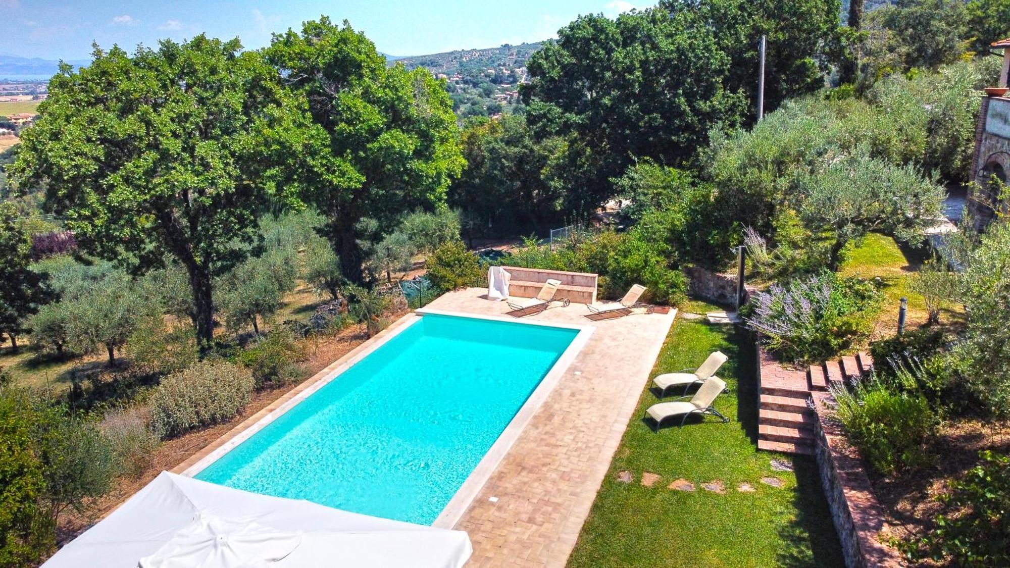 Fonte Pace Luxury Villa - A Fontanaro Property Paciano Bagian luar foto