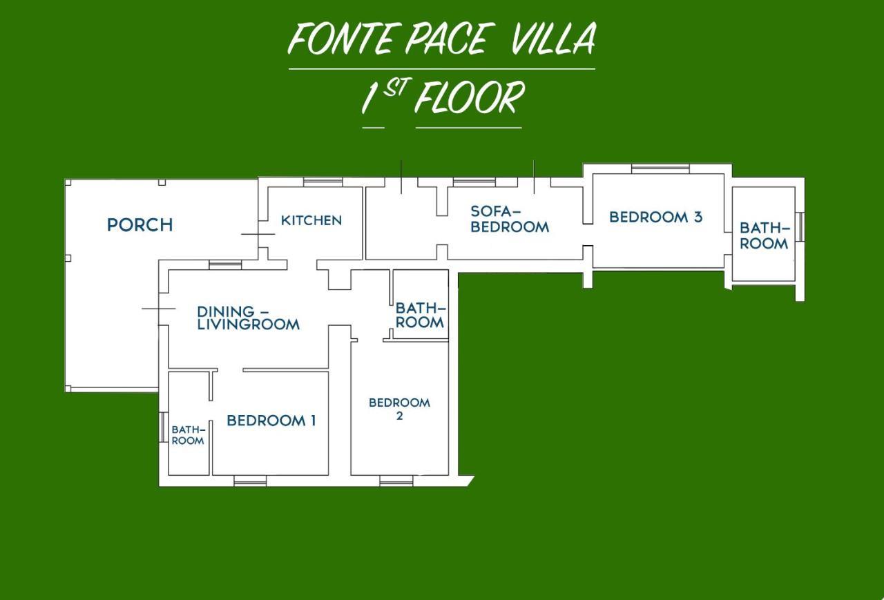 Fonte Pace Luxury Villa - A Fontanaro Property Paciano Bagian luar foto